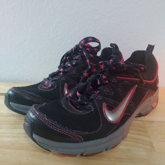 Nike Air Alvord 9 Trail Running Shoes Sneakers Black Pink Womens 9.5 - Picture 1 of 9